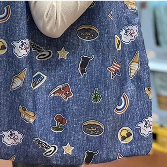 Multi Print Rainbow, Cats Emoji Reusable Market Bag✨️ - Picture 4 of 5